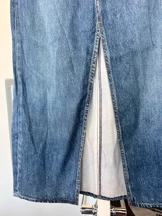 Rag & Bone Liquid Miramar Clara Midi Skirt- Size 26- Like New - Picture 8 of 15